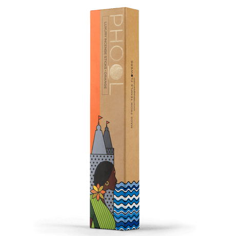 Orange Incense Sticks - Phool - Freshmills