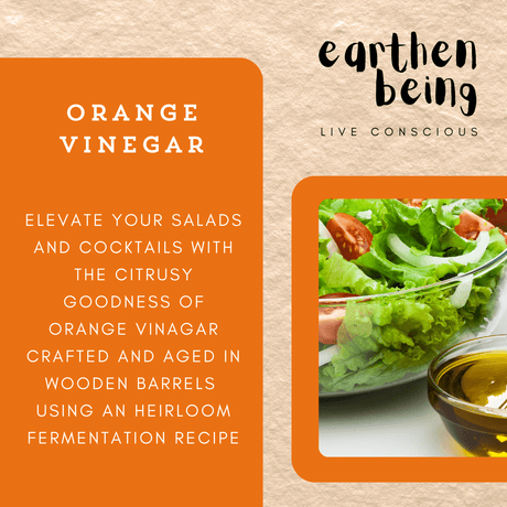 Orange Vinegar - Earthen Being - Freshmills