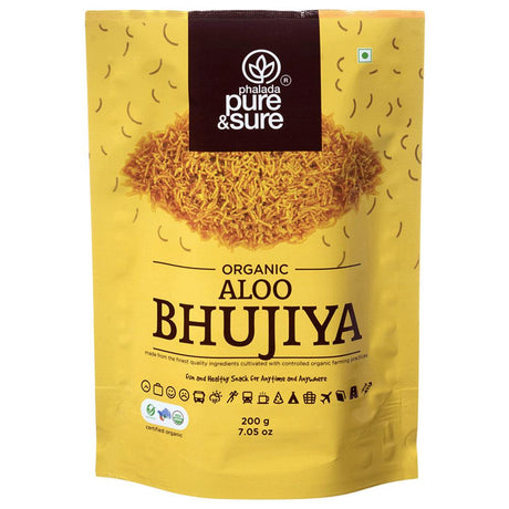 Organic Aloo Bhujiya - Phalada Pure & Sure - Freshmills