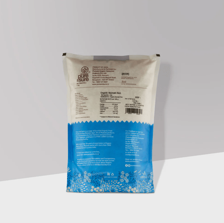Organic Basmati Rice - Phalada Pure & Sure - Freshmills