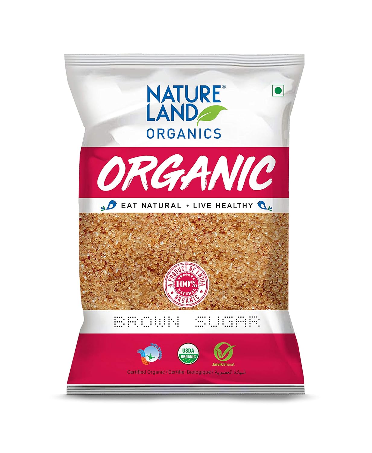 Organic Brown Sugar - Nature Land - Freshmills