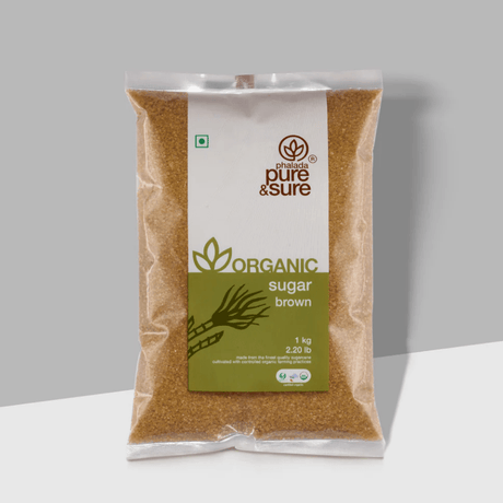 Organic Brown Sugar - Phalada Pure & Sure - Freshmills