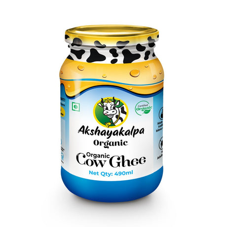 Organic Cow Ghee - Akshayakalpa - Freshmills