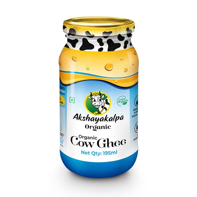 Organic Cow Ghee - Akshayakalpa - Freshmills