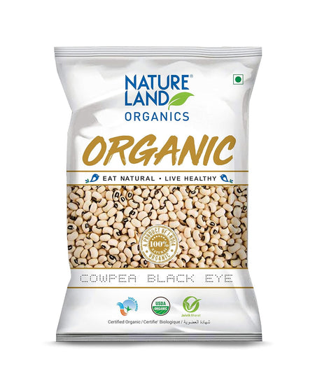 Organic Cowpea Black Eye - Nature Land - Freshmills
