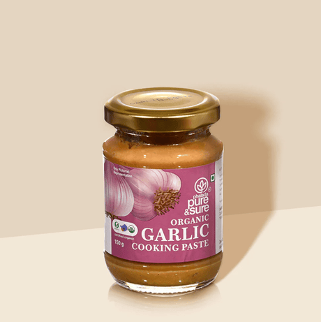 Organic Garlic Paste - Phalada Pure & Sure - Freshmills
