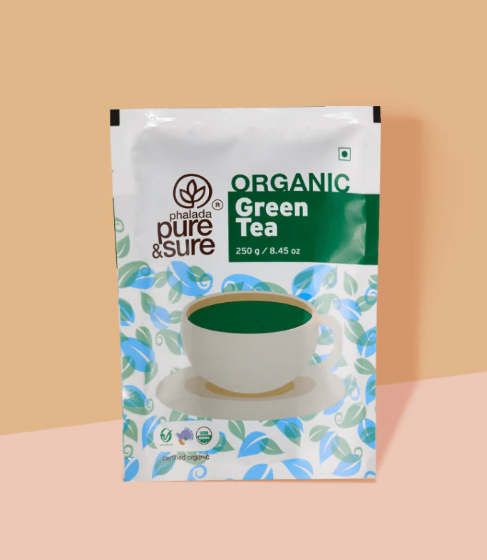 Organic Green Tea - Phalada Pure & Sure - Freshmills
