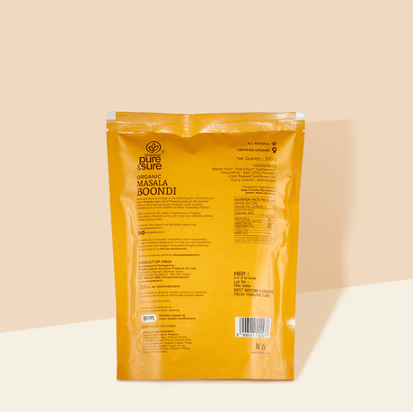 Organic Masala Boondi - Phalada Pure & Sure - Freshmills