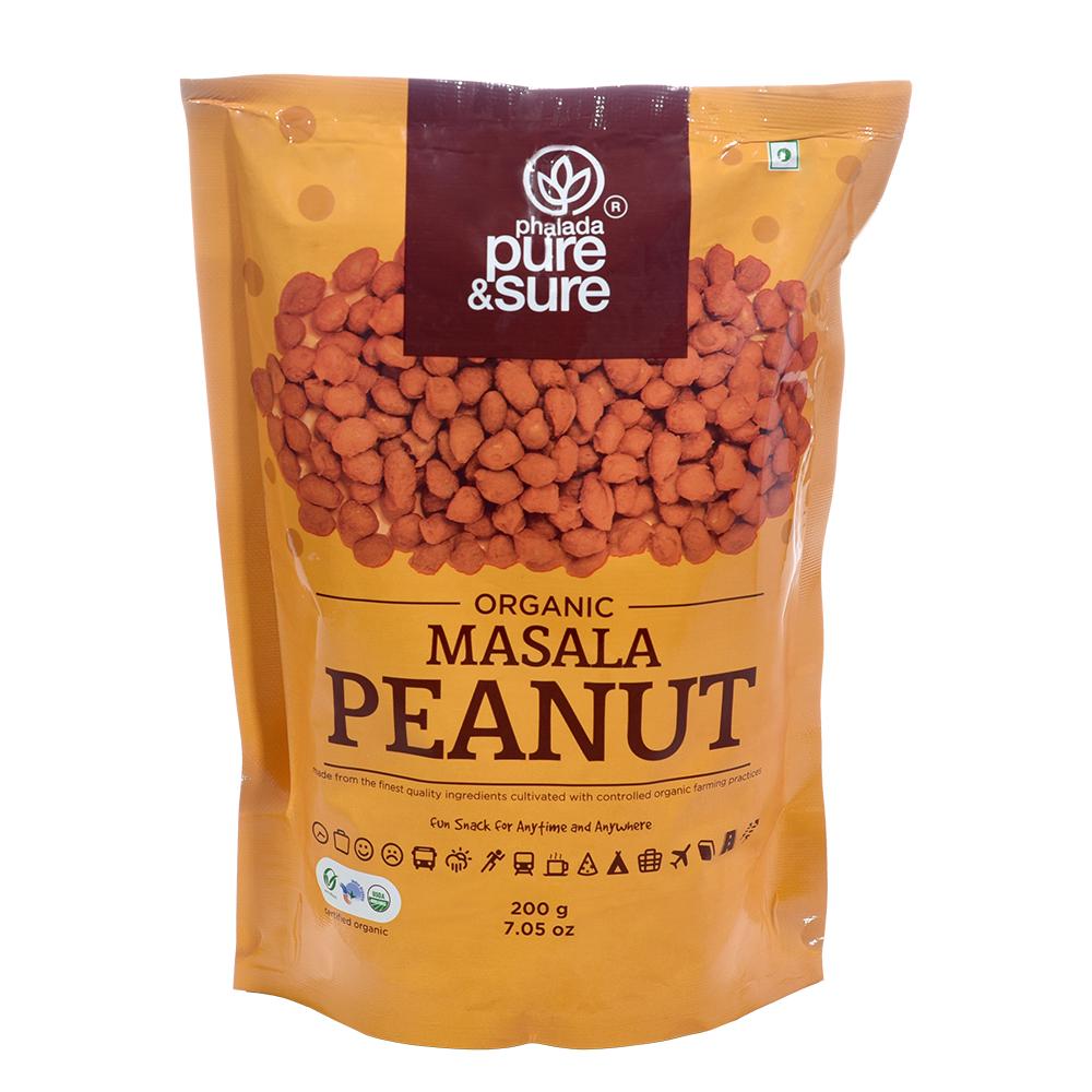 Organic Masala Peanut - Phalada Pure & Sure - Freshmills