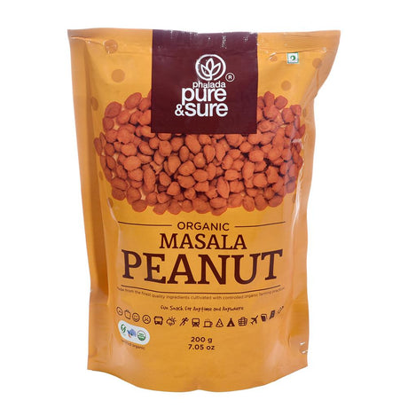Organic Masala Peanut - Phalada Pure & Sure - Freshmills