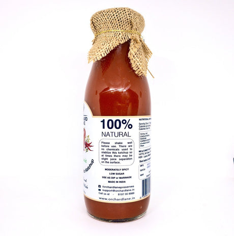 Organic Peri Peri Tomato Ketchup - Orchard Lane - Freshmills