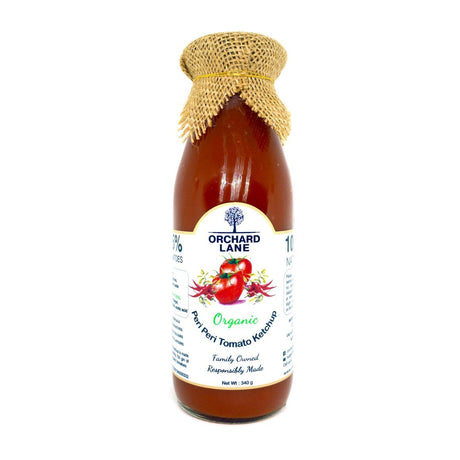 Organic Peri Peri Tomato Ketchup - Orchard Lane - Freshmills