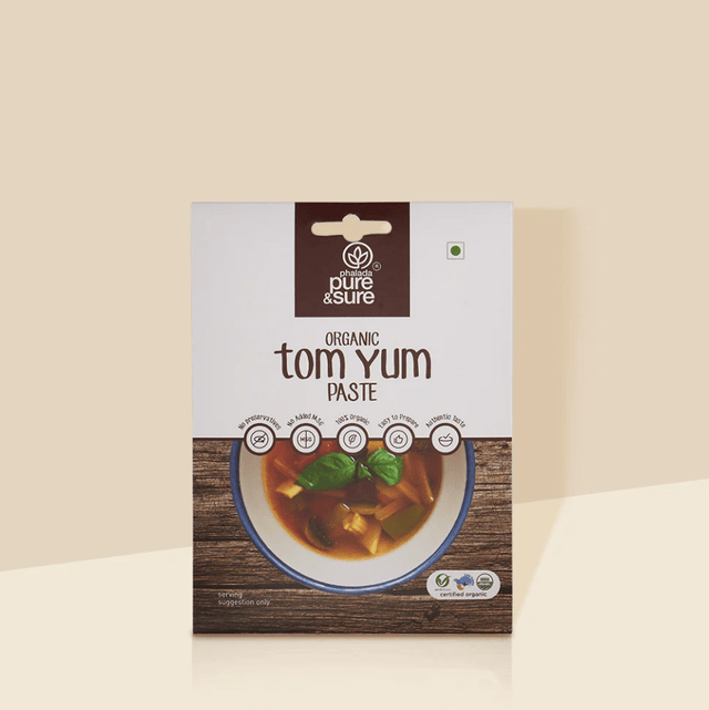 Organic Tom Yum Paste - Phalada Pure & Sure - Freshmills
