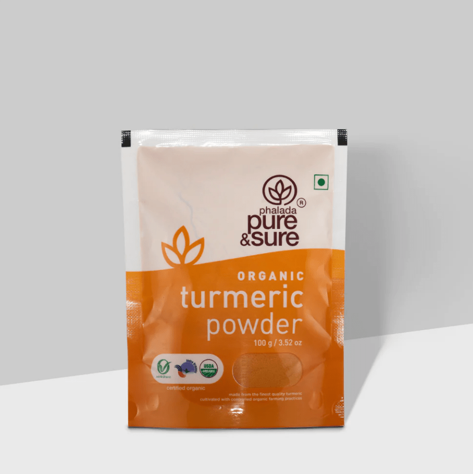 Organic Turmeric powder - Phalada Pure & Sure - Freshmills