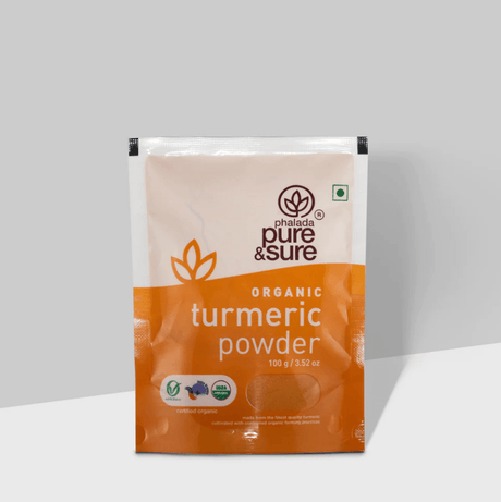Organic Turmeric powder - Phalada Pure & Sure - Freshmills