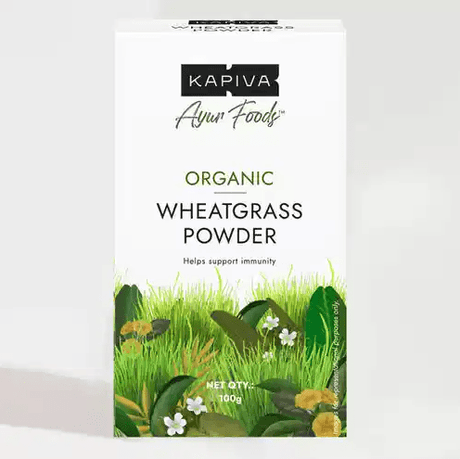 Organic Wheatgrass Powder - Kapiva - Freshmills