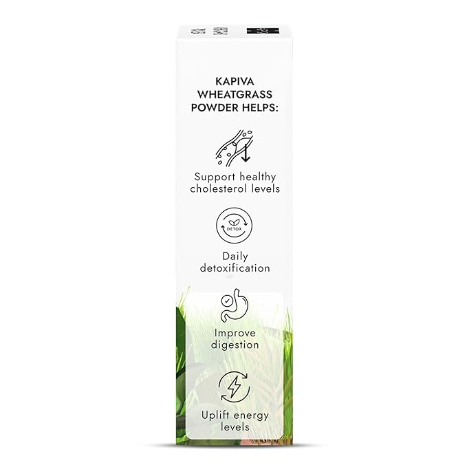 Organic Wheatgrass Powder - Kapiva - Freshmills