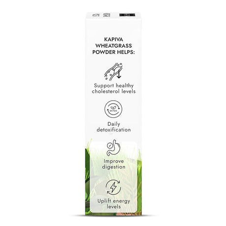 Organic Wheatgrass Powder - Kapiva - Freshmills