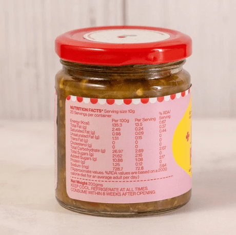 Peach Jalapeno Preserve - Bombucha - Freshmills