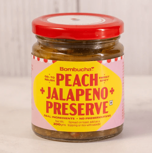 Peach Jalapeno Preserve - Bombucha - Freshmills