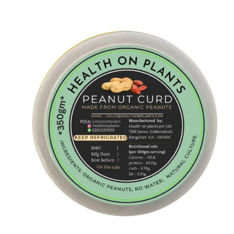 Peanut Curd - Health on Plants - Freshmills