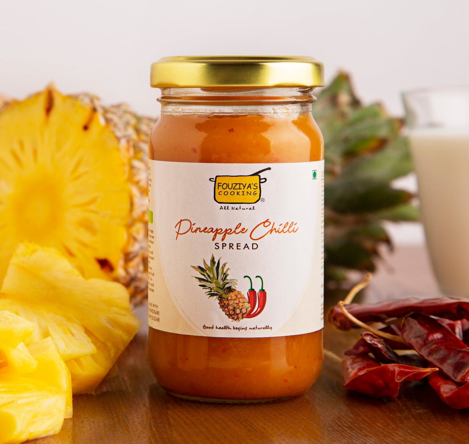 Pienapple Chilli Spread - Fouziya's - Freshmills