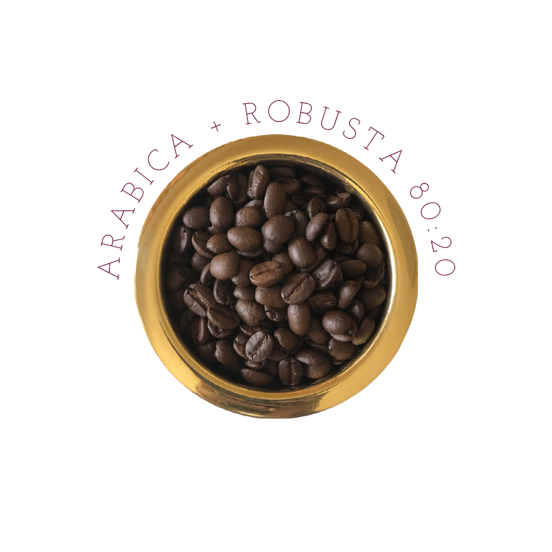 Pure Coffee Blends - 80% Arabica + 20% Robusta - Freshmills - Freshmills