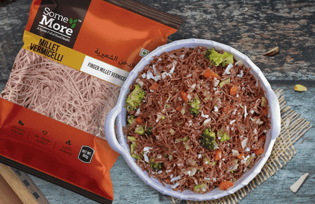 Ragi/Finger Millet Sevai - Some More - Freshmills