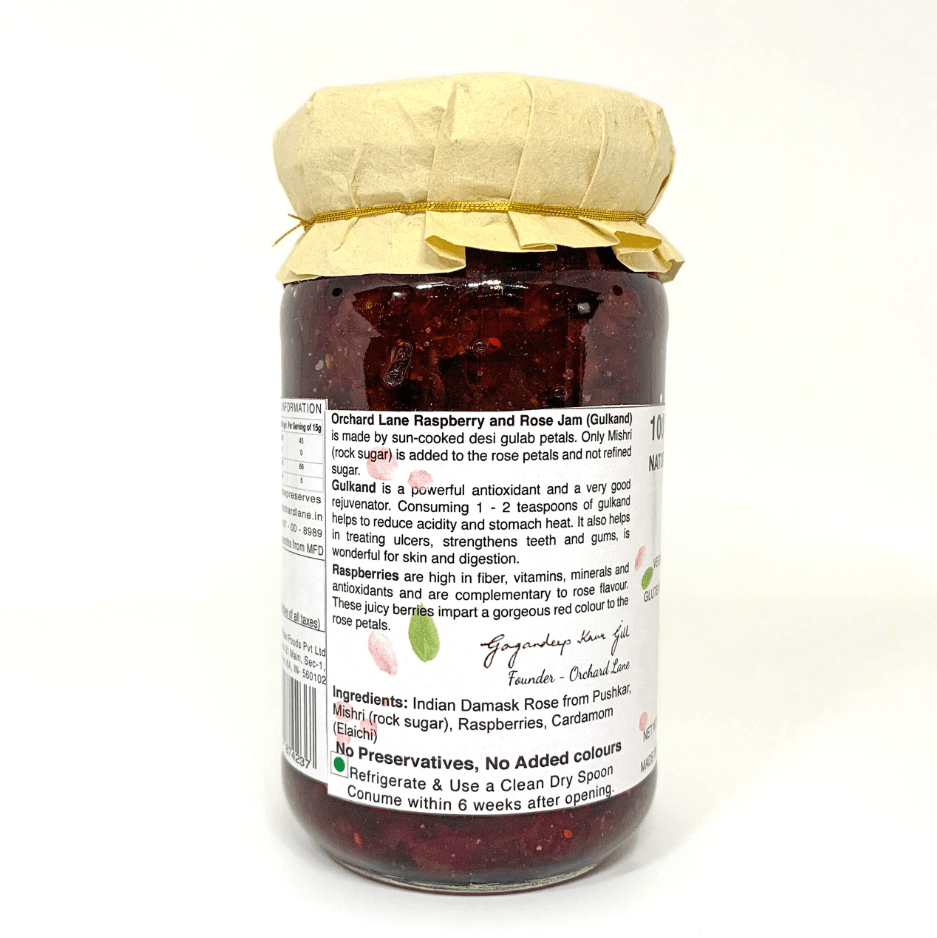 Raspberry Gulkand - Orchard Lane - Freshmills