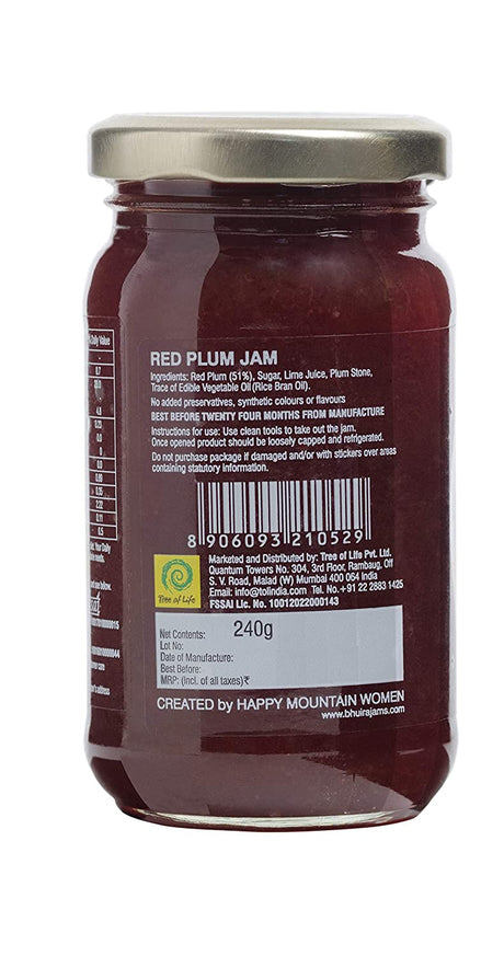 Red Plum Jam - Bhuira - Freshmills