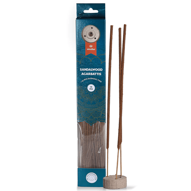 Sandalwood Agarbatti - Swaha - Freshmills