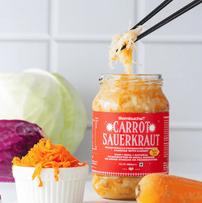Sauerkraut - Carrot & Cabbage - Bombucha - Freshmills