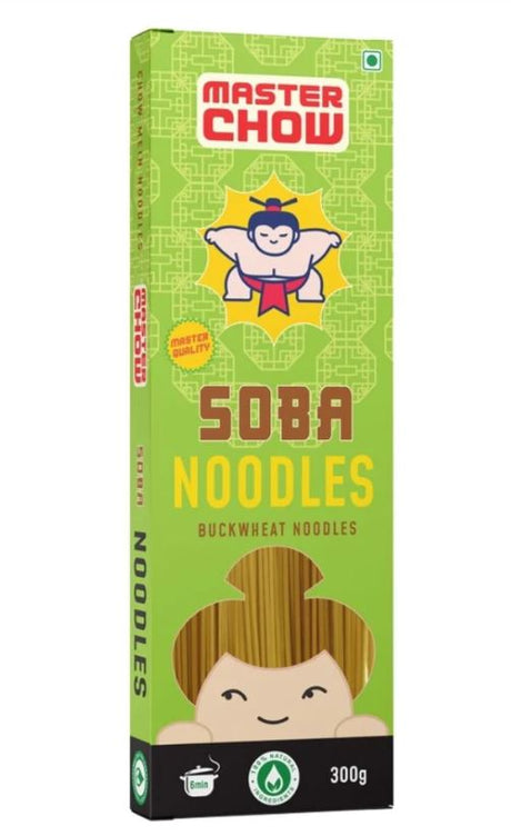 Soba Noodles (Buckwheat + Whole wheat) 300g - Master Chow - Freshmills