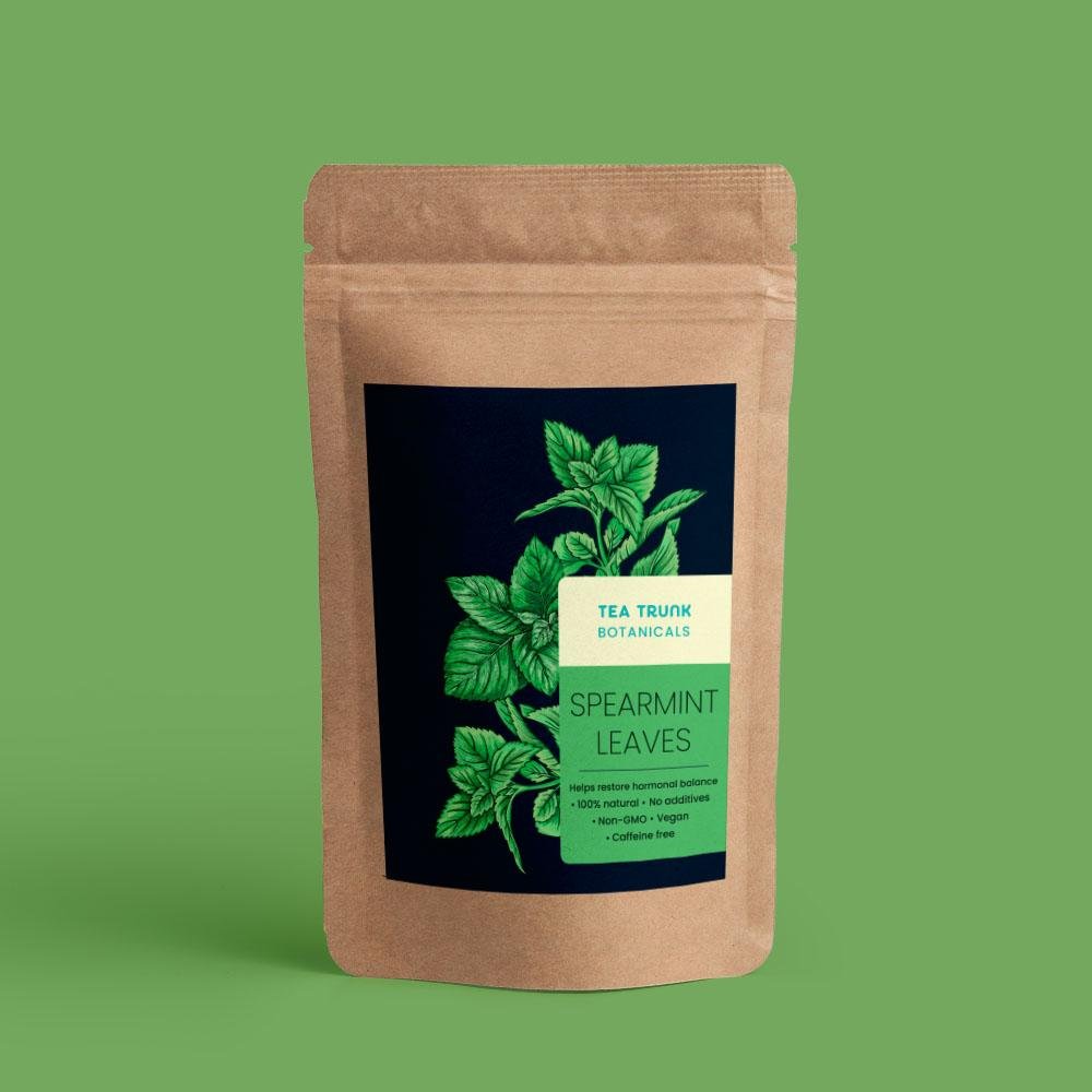 Spearmint Leaves 100g - Tea Trunk - Freshmills