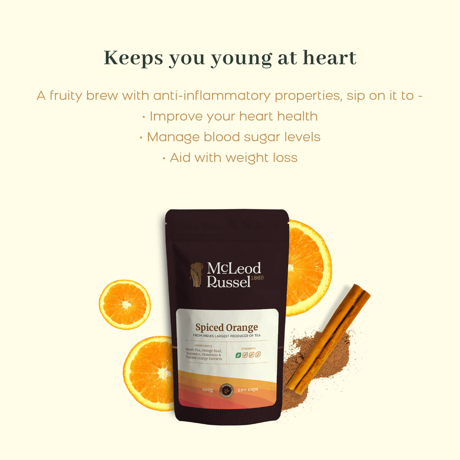 Spiced Orange Green tea - Mcleod Russel - Freshmills