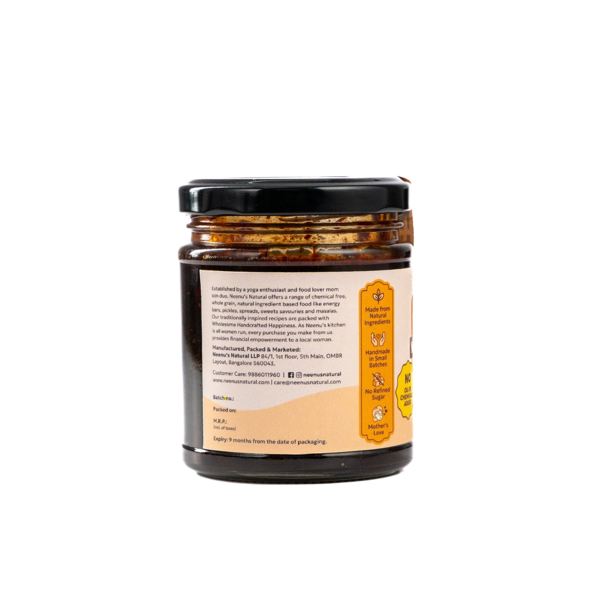 Sweet & Spicy Lemon Pickle - Neenu's Natural - Freshmills