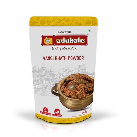 Vangi (Brinjal/Eggplant) Bhath Powder - Adukale - Freshmills
