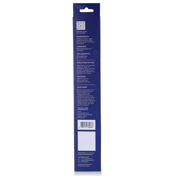 White Sage Agarbattis - Swaha - Freshmills