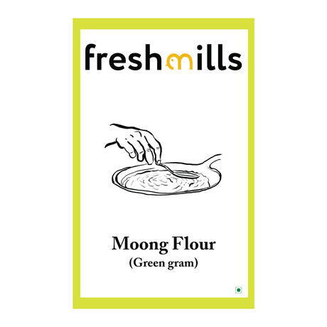 Whole Moong Flour 500g - Freshmills - Freshmills