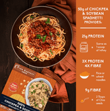 100% Chickpea & Soybean Spaghetti Noodles - Pink Harvest - Freshmills