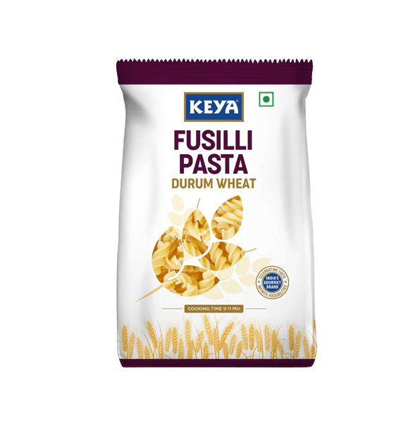 100% Durum Wheat Fusilli Pasta - Keya - Freshmills