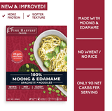 100% Moong & Edamame Spaghetti Noodles - Pink Harvest - Freshmills