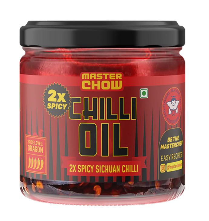 2X Spicy Sichuan Chilli Oil 170g - Master Chow - Freshmills