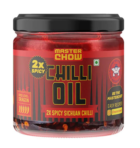 2X Spicy Sichuan Chilli Oil 170g - Master Chow - Freshmills