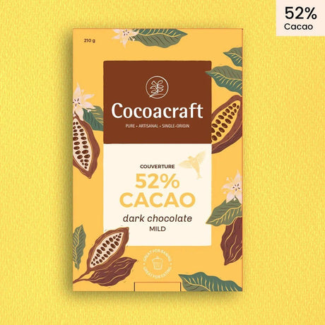 52% Cocoa Dark Chocolate Mild Couverture - Cocoacraft - Freshmills