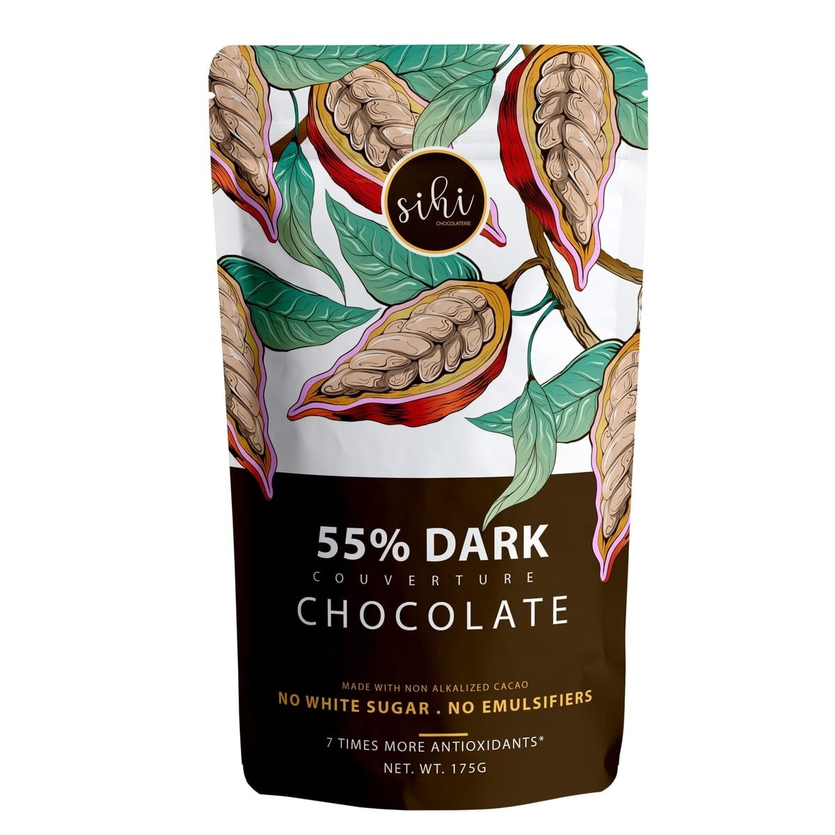 55% Dark Couverture Chocolate (Vegan) - Sihi - Freshmills