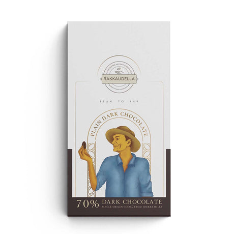 70% DARK CHOCOLATE - RAKKAUDELLA - Freshmills