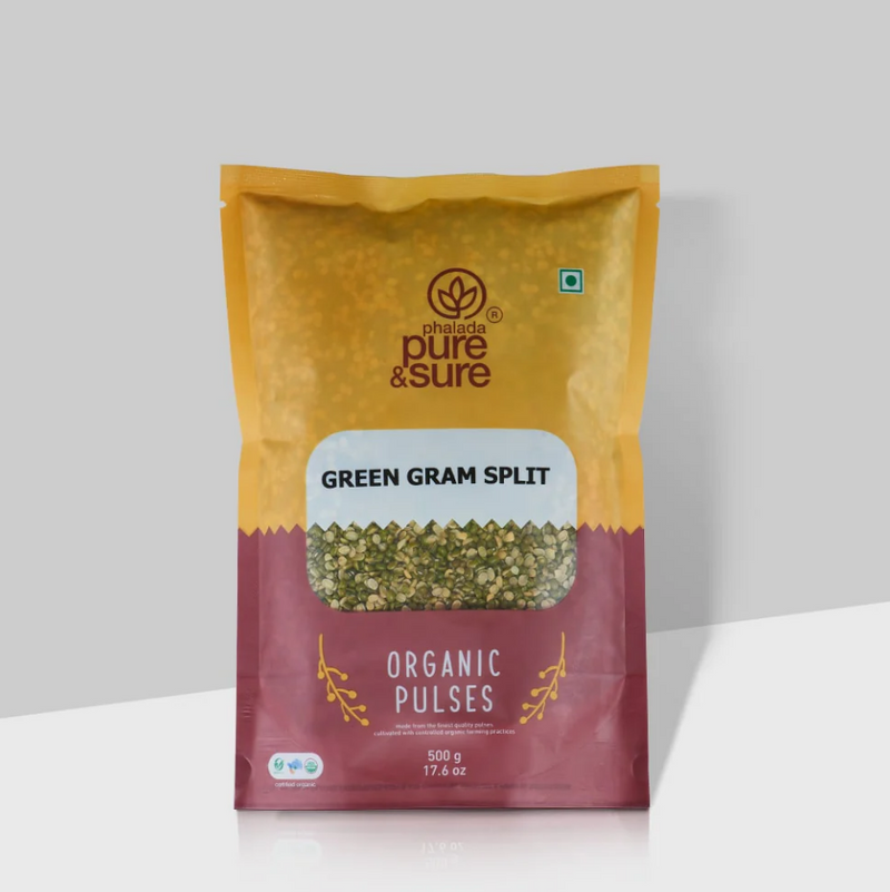 Organic Green Gram Split