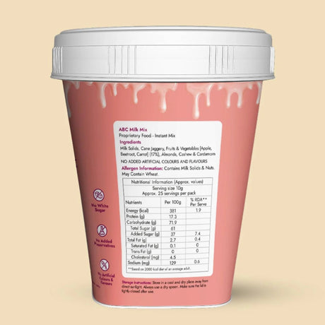 ABC (Apple, Beetroot, Carrot) Milk Mix - Sweet Karam Coffee - Freshmills