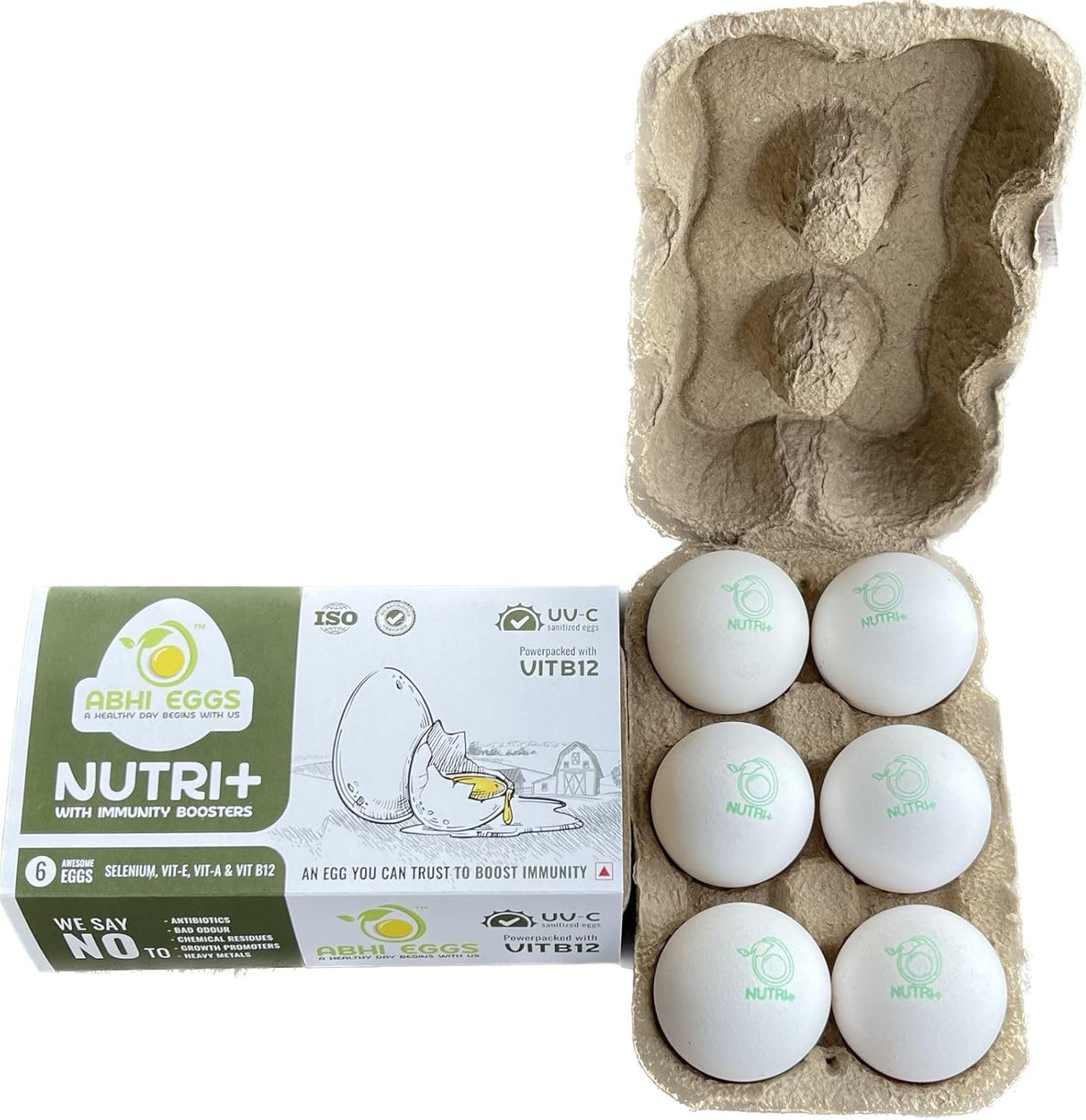 ABHI EGGS Nutri+ With Immunity Boosters Eggs